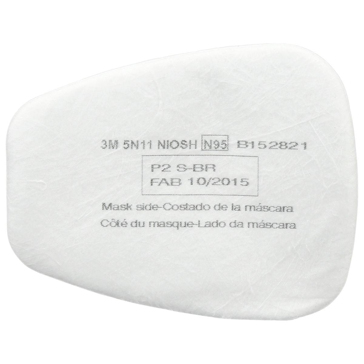 3M™ 5N11 Particulate Filter for Half Facepiece Respirator, N95 10/Box