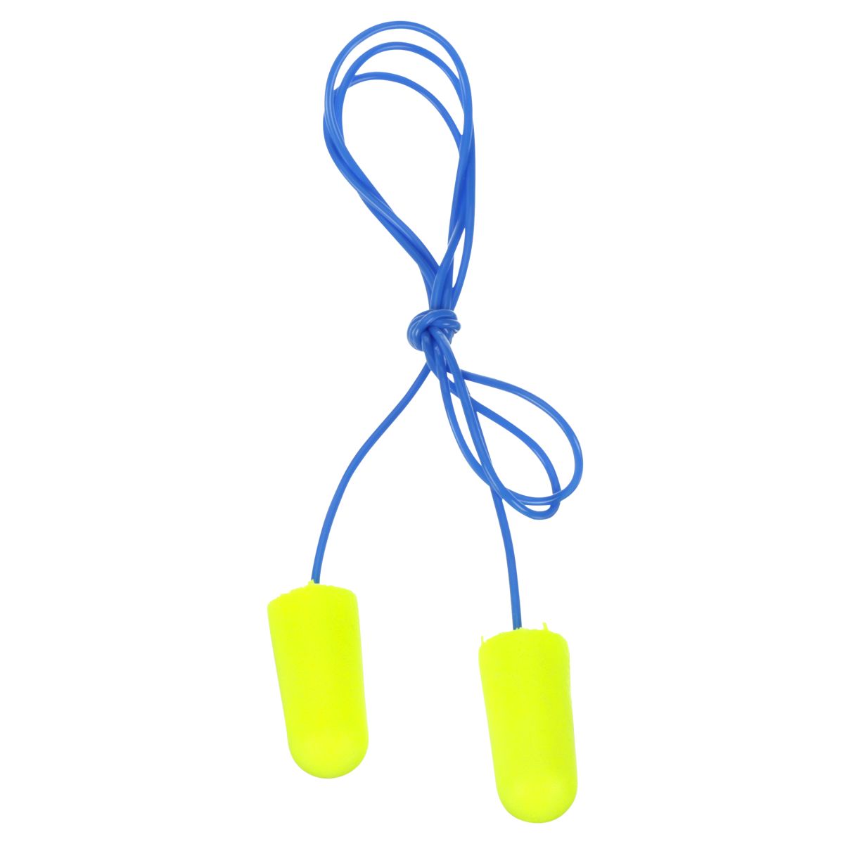 3M 311-1250 E-A-Rsoft Yellow Neons Foam Earplugs Corded 200 Pair/Box