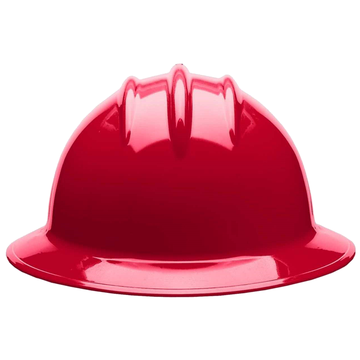 Bullard Full Brim 6 Pt. Hard Hat - Red