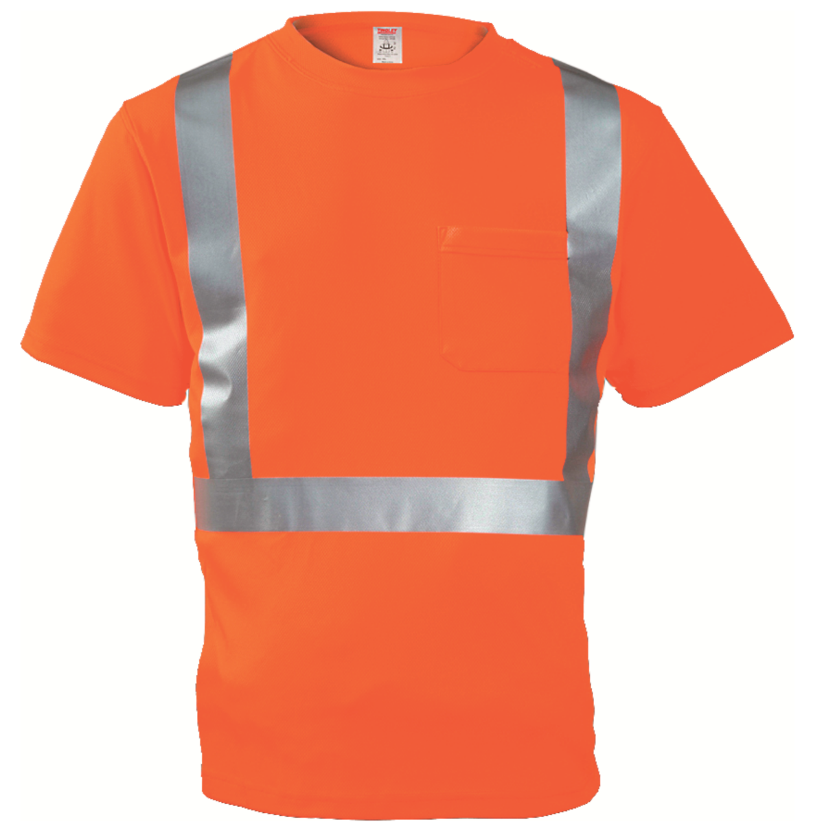 Class 2 High Visibility Orange T-Shirt — Large