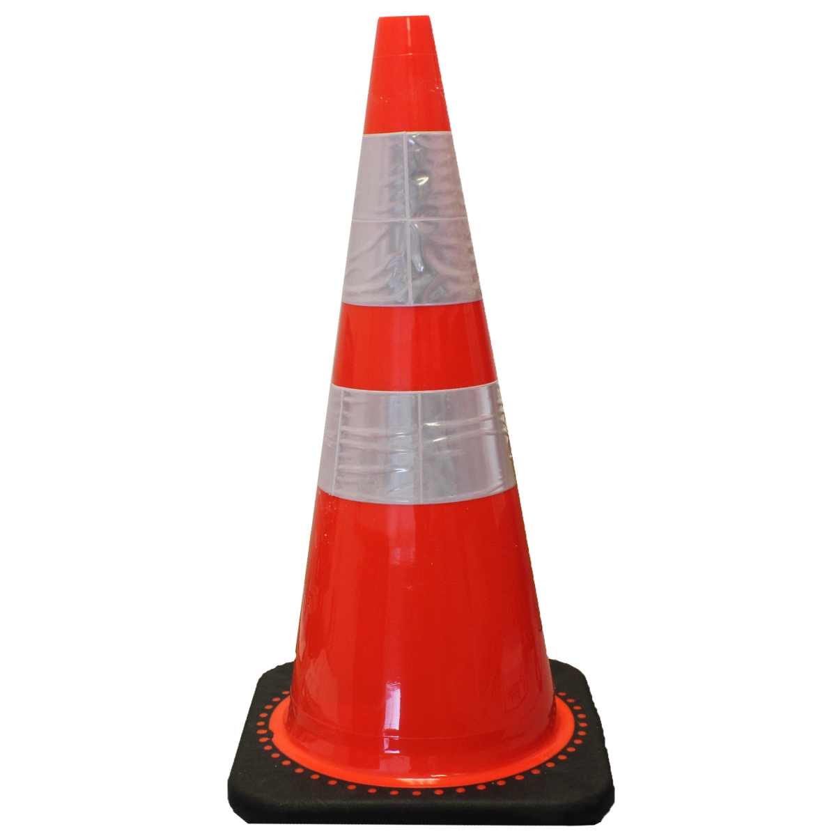 36" Orange Reflective Traffic Cone