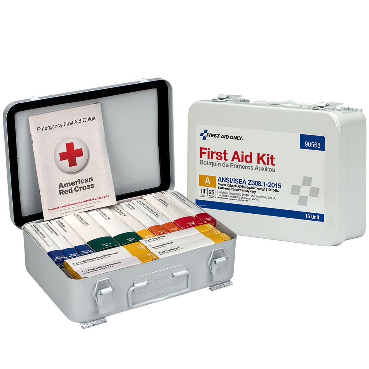 16 Unit ANSI Class A First Aid Kit