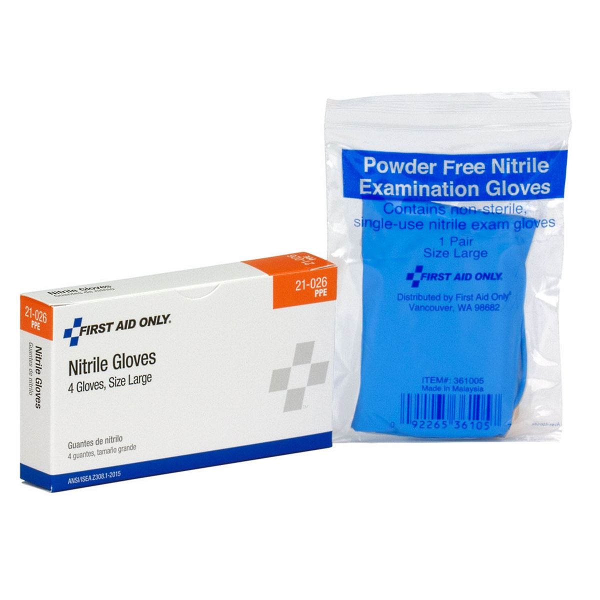 Exam Quality Nitrile Gloves, 2 Pair/Box