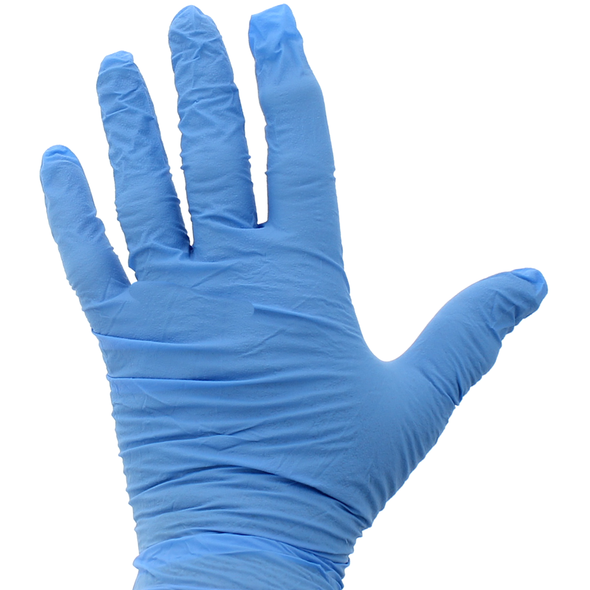 GENERAL SUPPLY General Purpose Nitrile Gloves, Powder-Free, Large, Blue, 3  4/5 mil, 1/CT