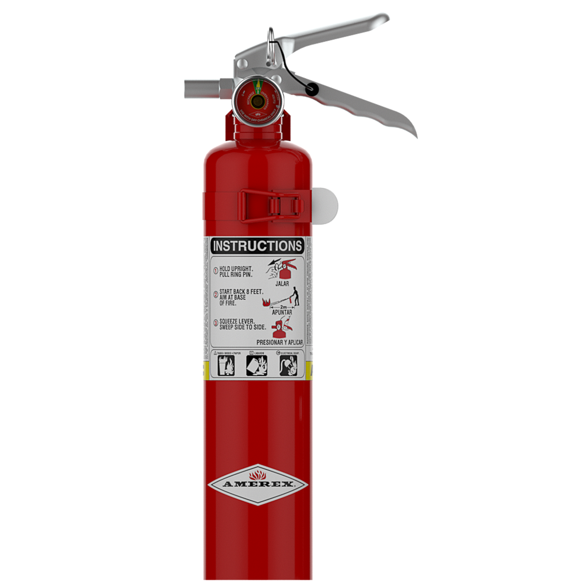 2-1/2 lb ABC Multi-Purpose Dry Chemical Fire Extinguisher