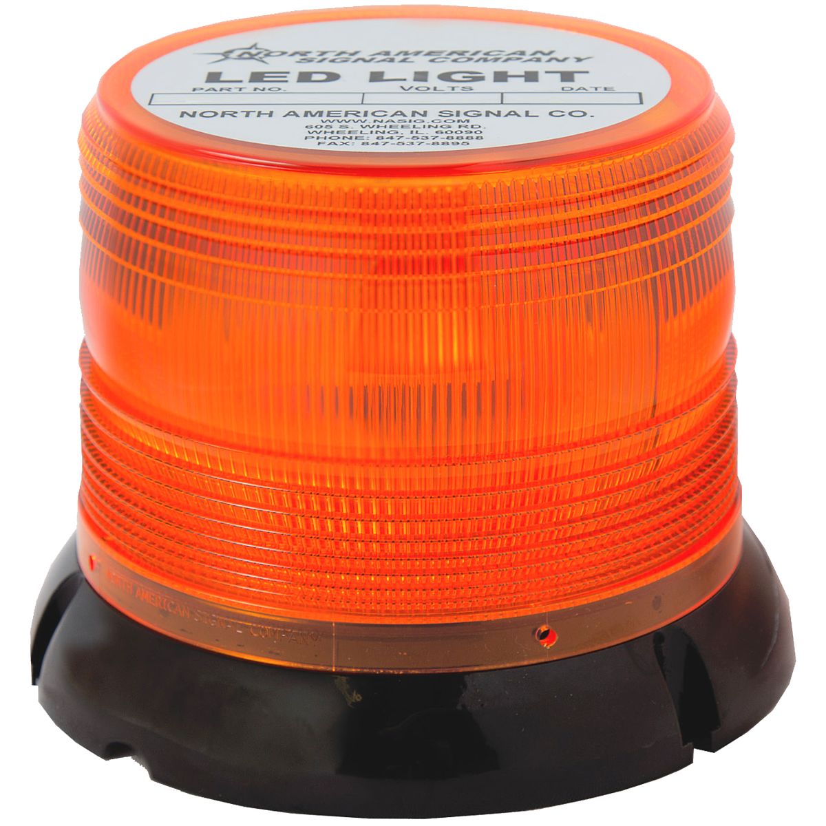 High Power Multi-Flash LED Warning Light - Amber