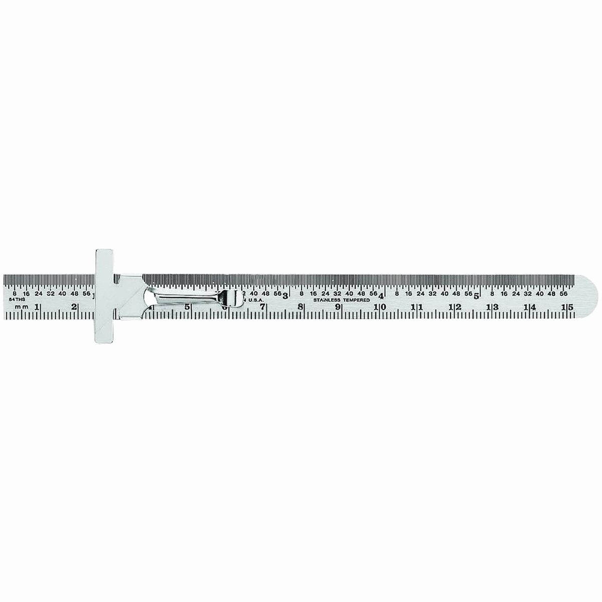 General Economy Flexible Precision Ruler 6 — mm, 64ths Graduation