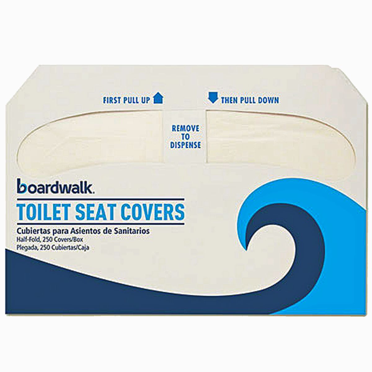 Premium Toilet Seat Covers, 250/PKG