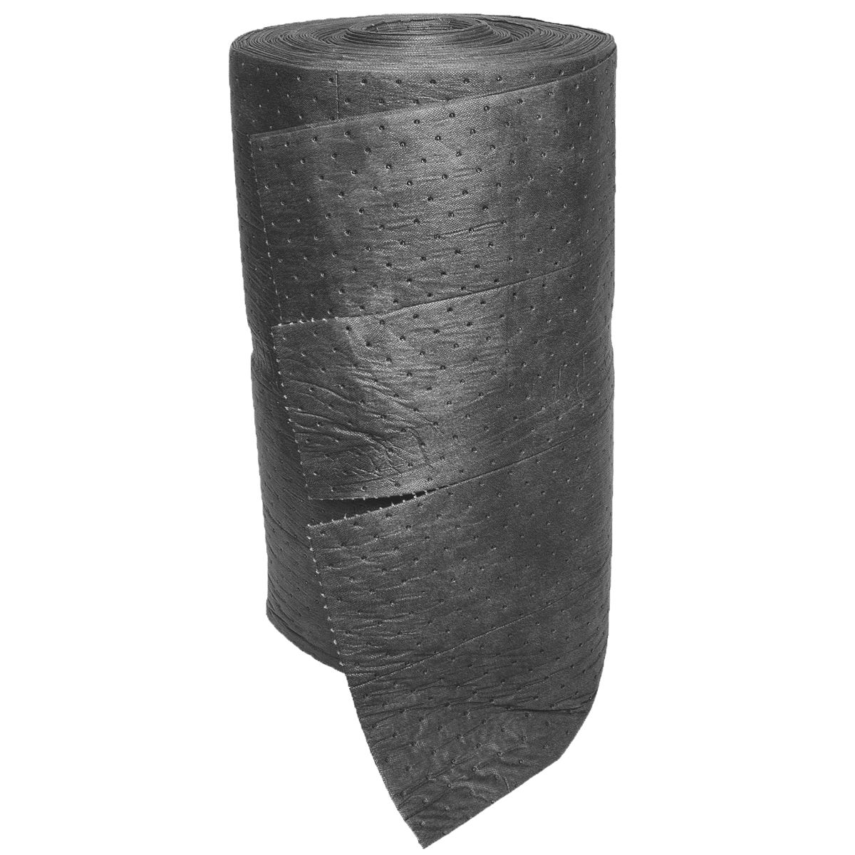 30" x 150' Medium Weight Gray Universal Dimpled Absorbent Roll