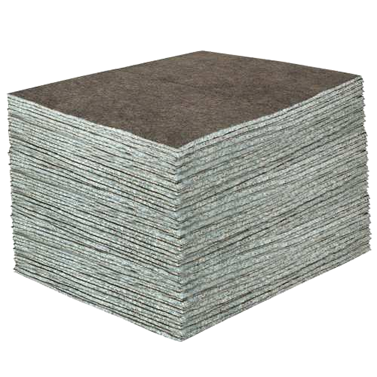 Sellars DuraSoak 15" x 19" Medium Duty Universal Absorbent Pads Gray, 100/Box