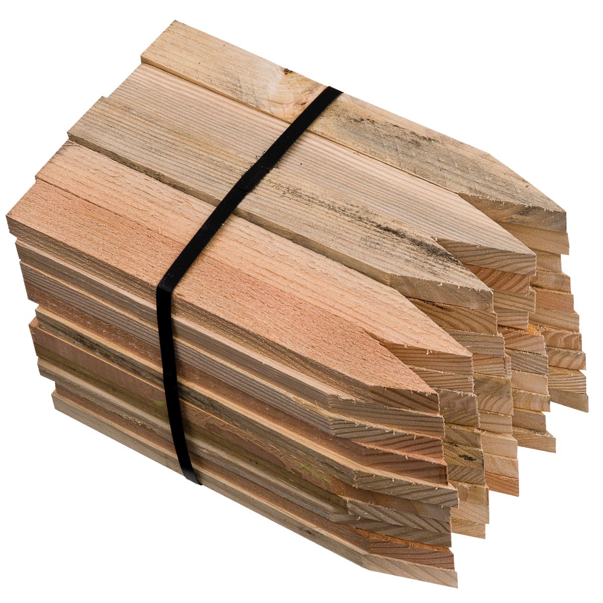 1" x 2" x 12" Wood Survey Stakes, 50/Bundle