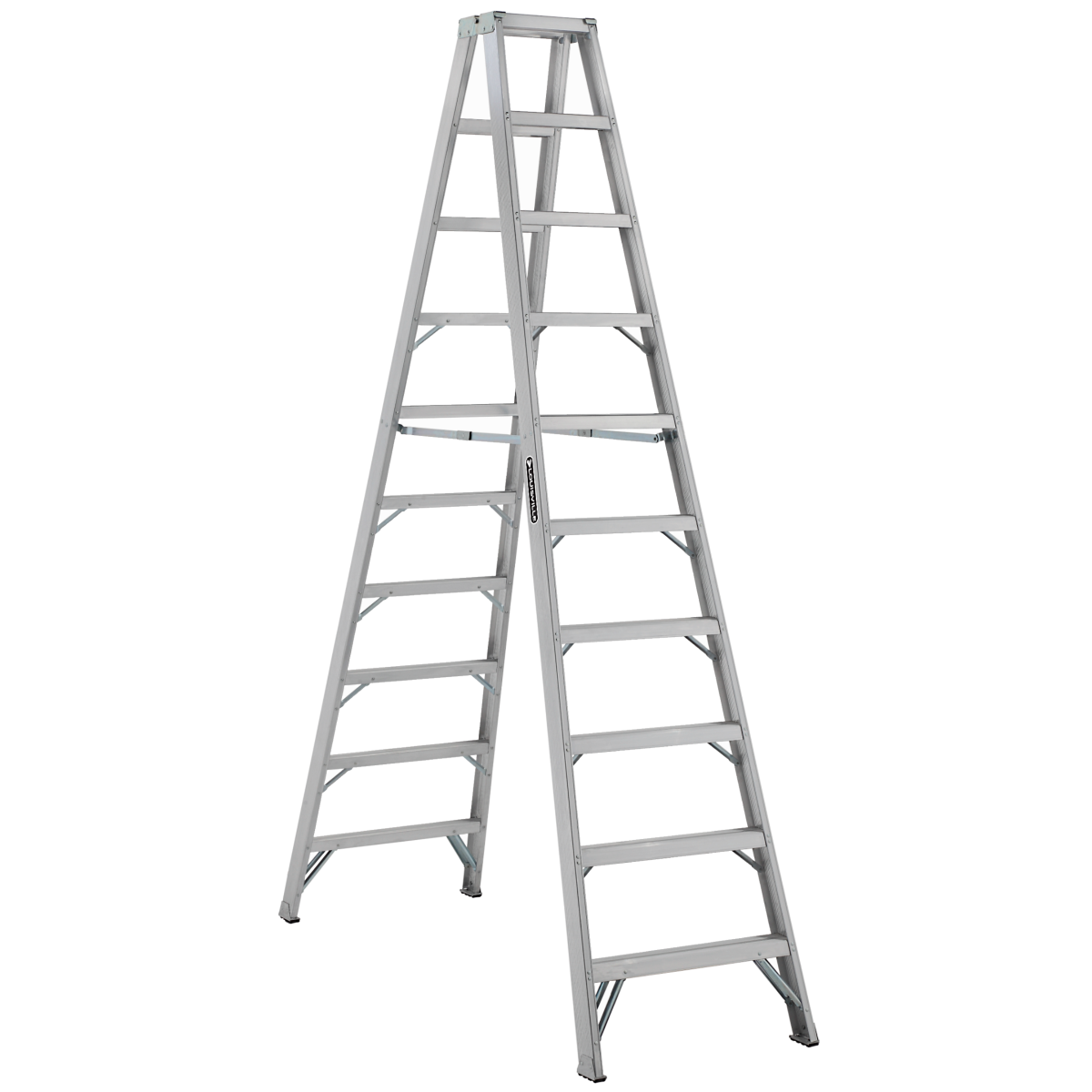 Louisville 10' Aluminum Double Sided Step Ladder