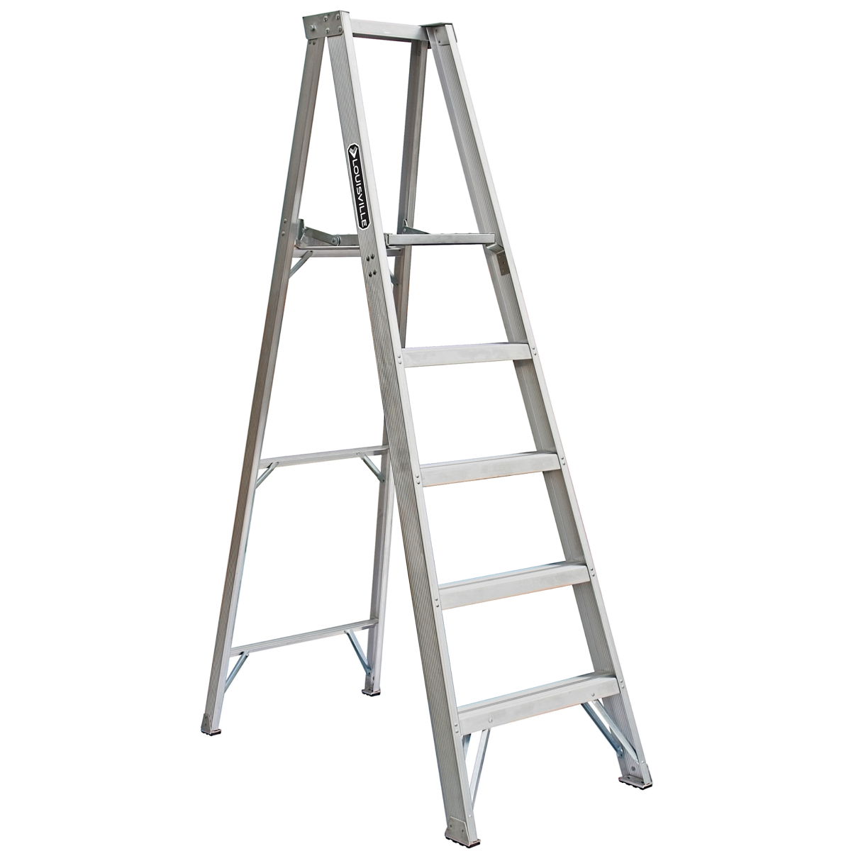 Louisville 5' Aluminum Platform Step Ladder