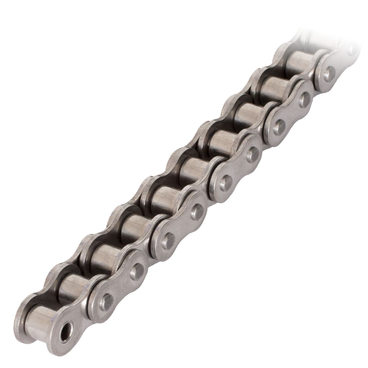 #40 Roller Chain Single Strand 304 Stainless Steel 10'/Box