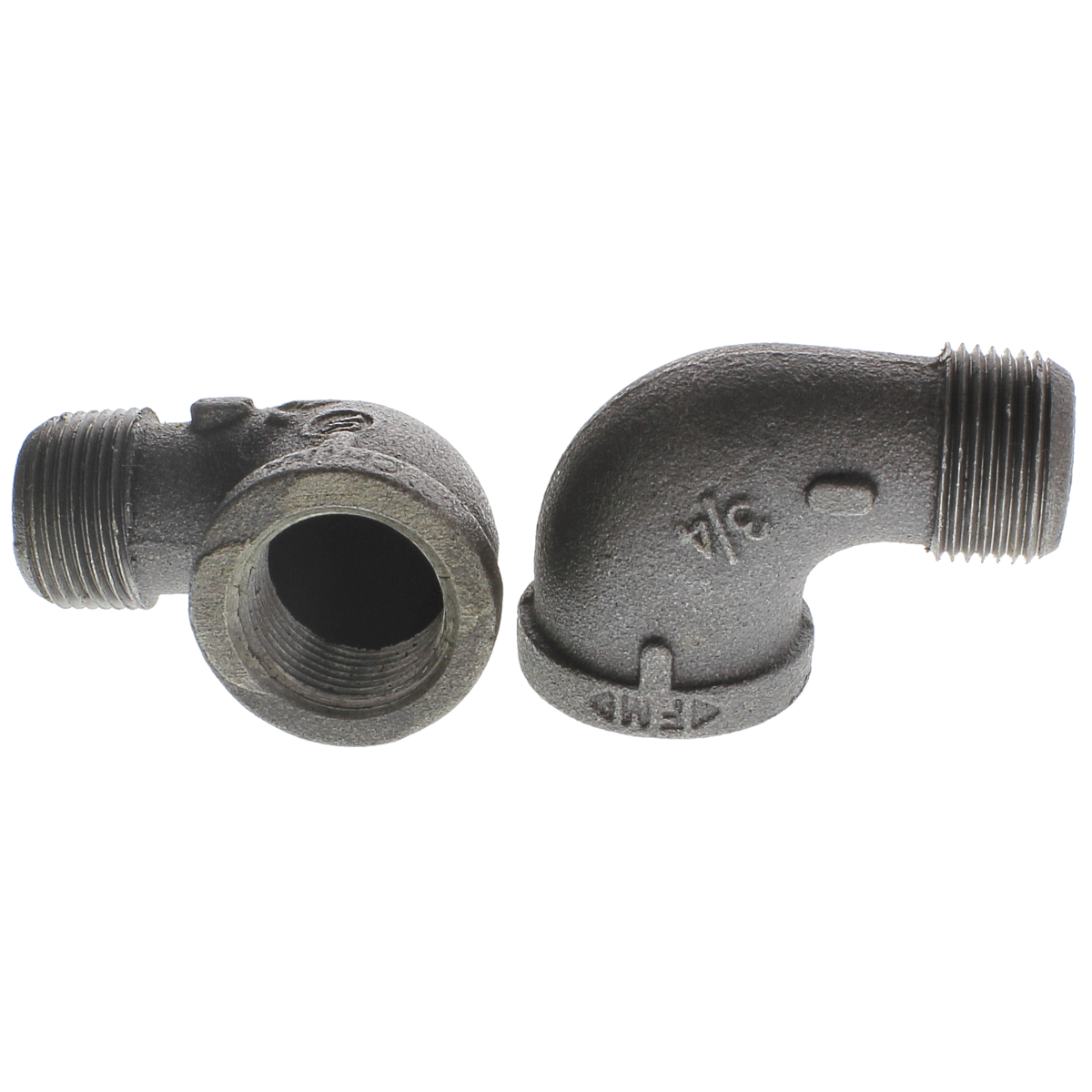 1" 90° Street Elbow — Plain Malleable (Schedule 40)