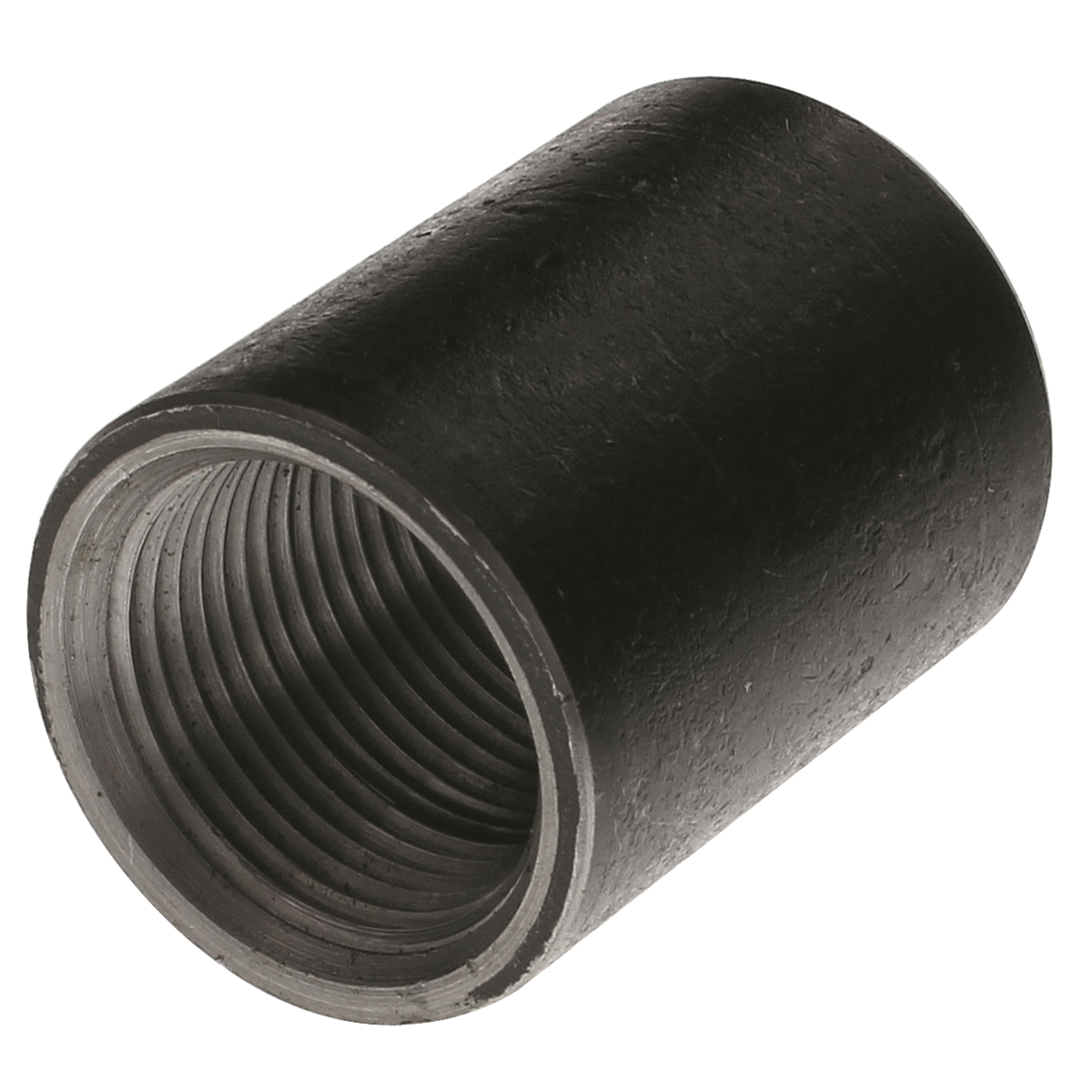 1" Coupling — Plain Steel (Schedule 40)