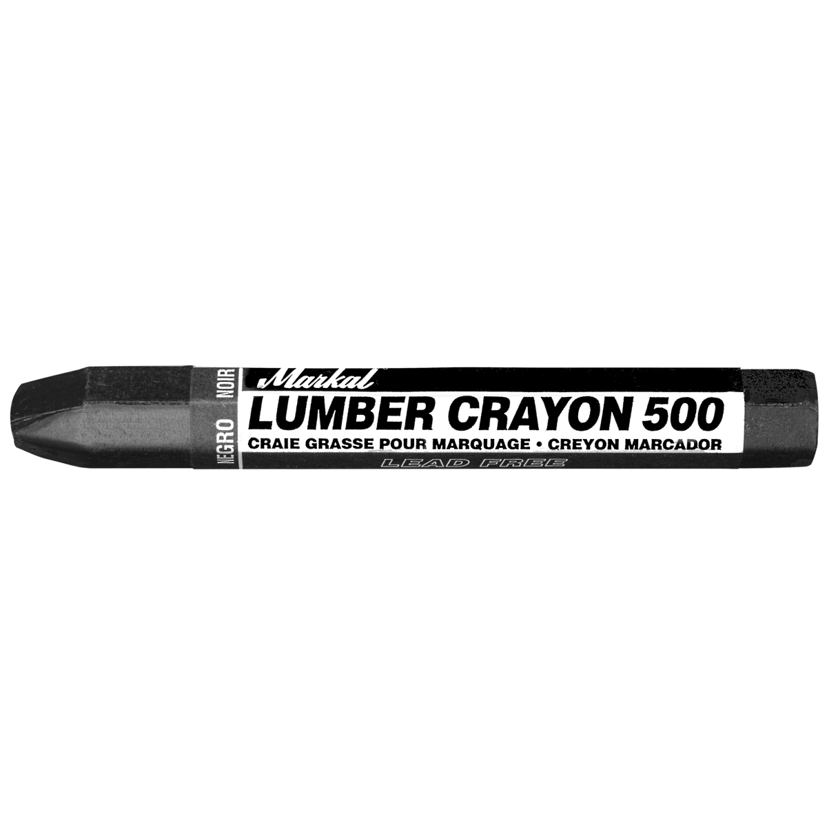 Markal 80383 Timberstik+ Pro Grade Black Lumber Crayon