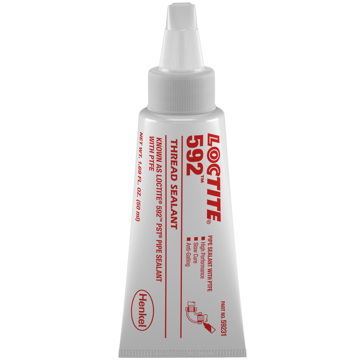 Loctite® 592™ PST® Pipe Thread Sealant — 1.69 oz. Tube