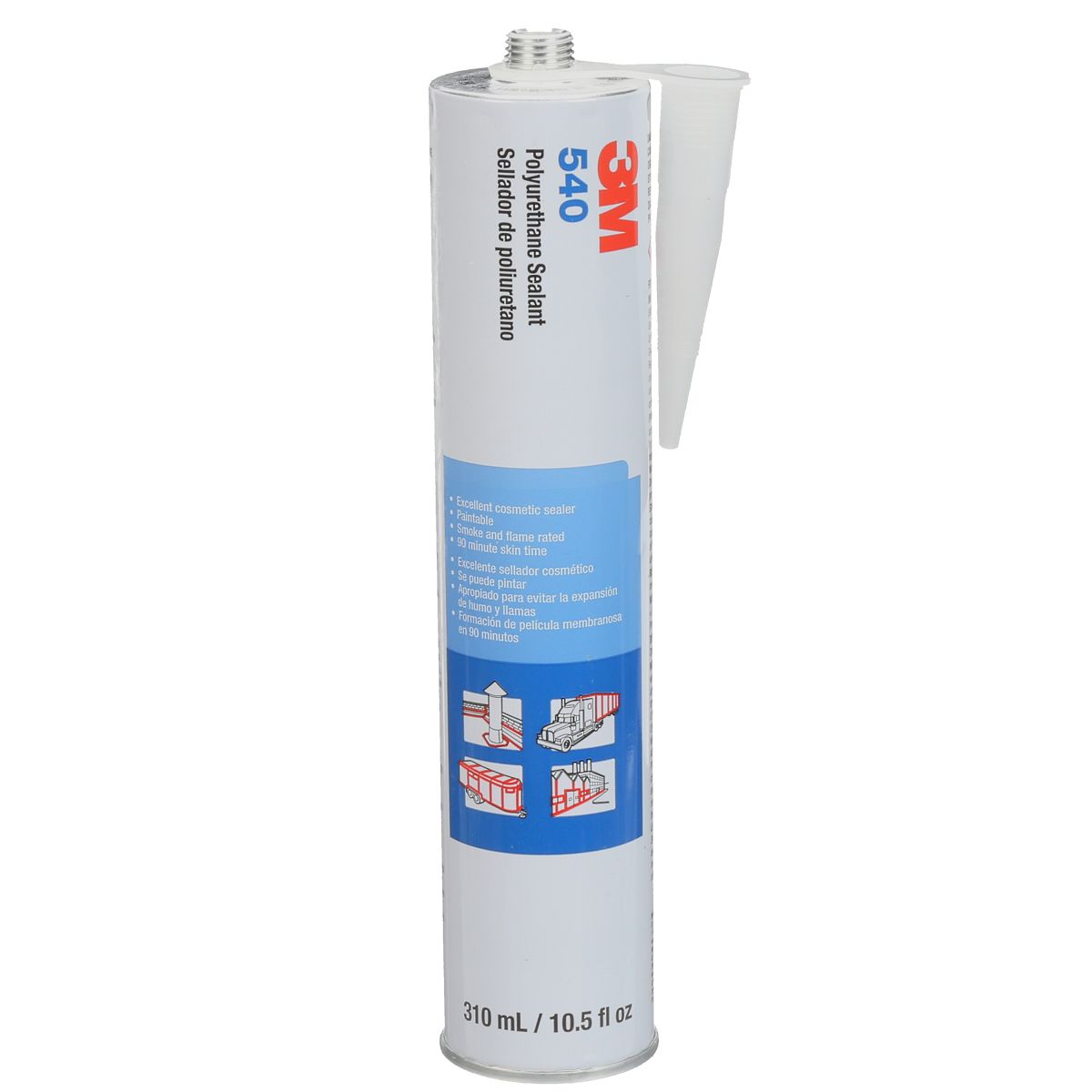 3M™ Polyurethane Sealant 540 — 10.1 oz. Cartridge, Black