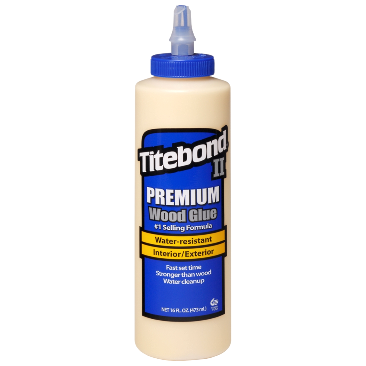 Titebond II Carpenter's Glue — 16 oz. Squeeze Bottle