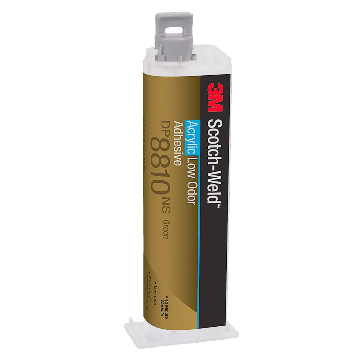 3M™ DP8810NS Scotch-Weld™ Low Odor Acrylic Adhesive — 45 ml Cartridge