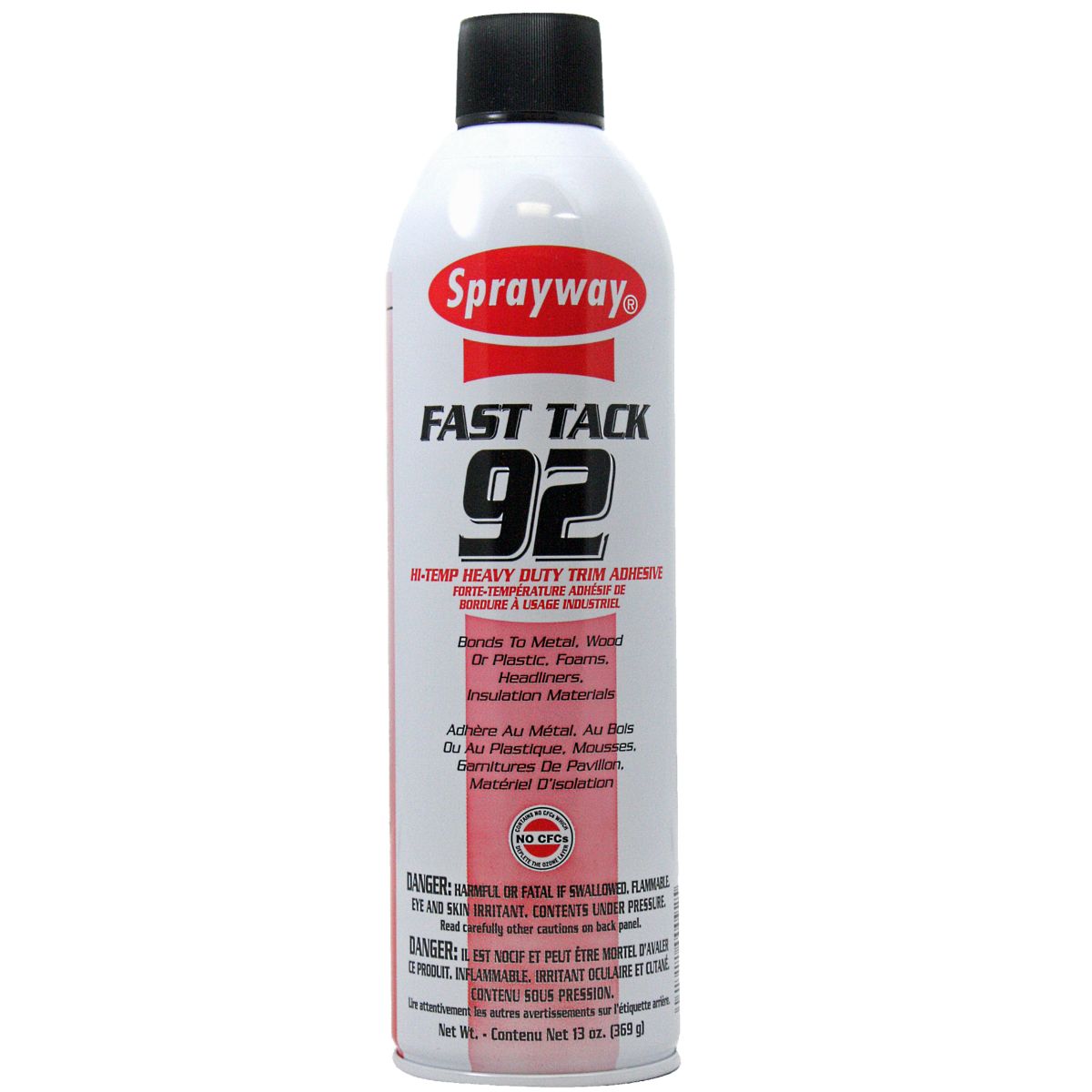 Sprayway® Fast Tack 92 Hi-Temp Spray Adhesive — 13 oz. Aerosol