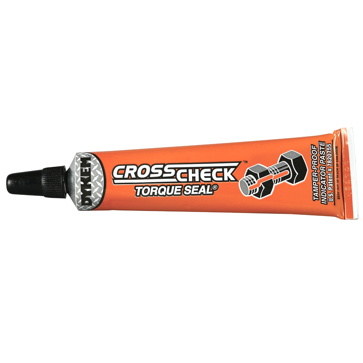 DYKEM Cross-Check - Tamperproof Marker / Torque Seal - 1 oz Tube (2 Pack,  Orange 