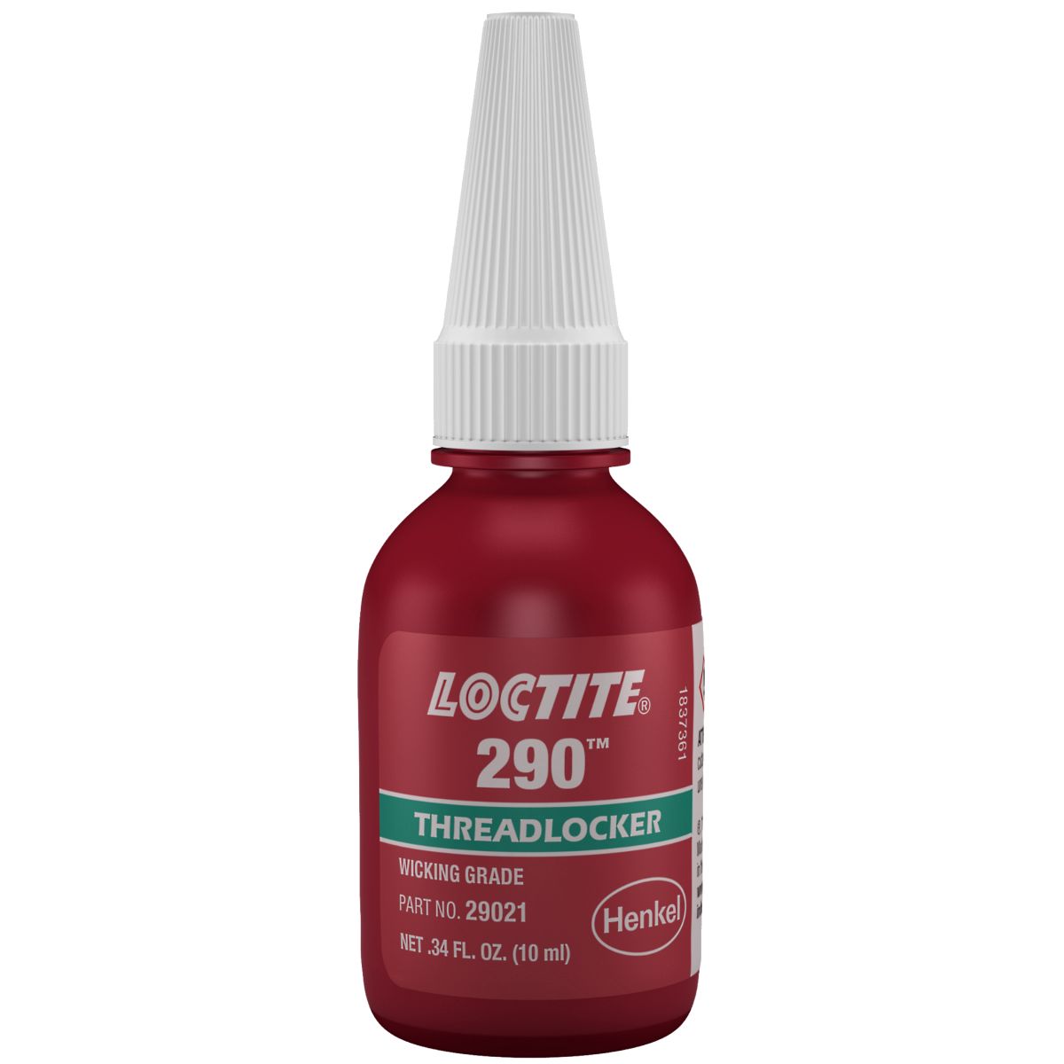 Loctite® 290™ Medium Strength Green Threadlocker — .34 oz.