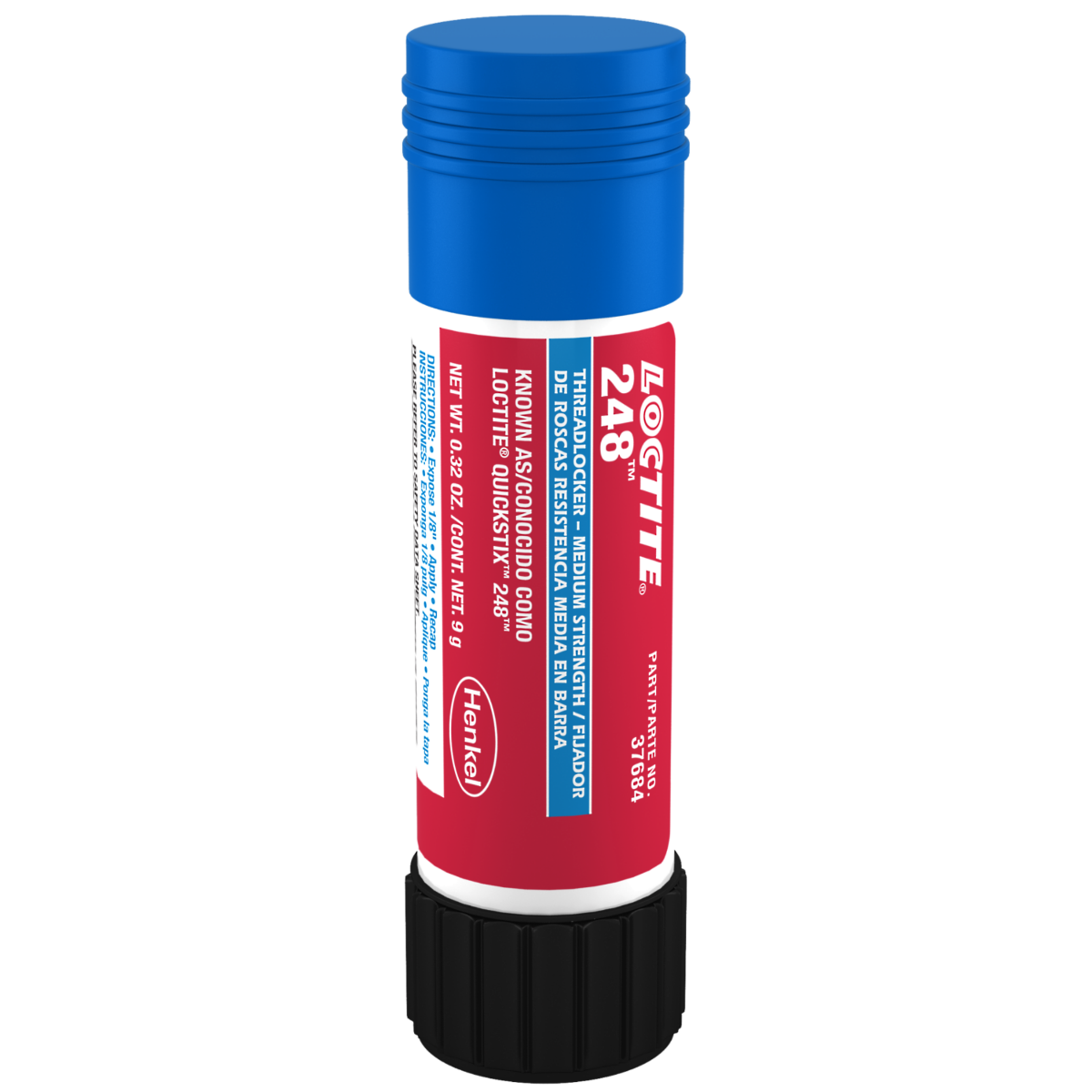 Loctite® QuickStix 248™ Medium Strength Blue Threadlocker — 9 g