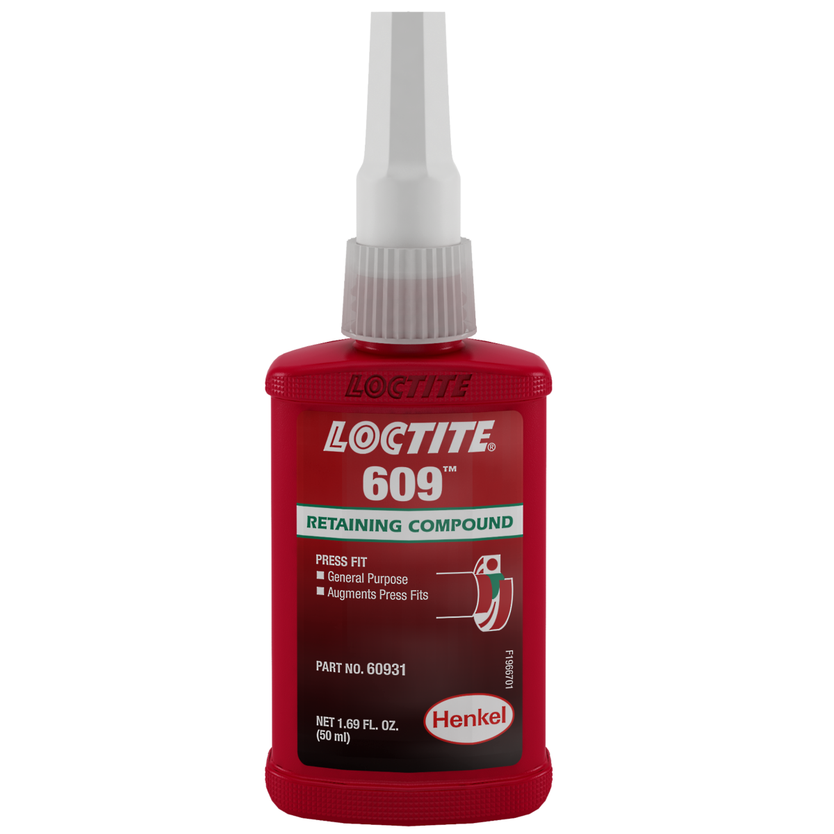 Loctite® 609™ Retaining Compound — 1.69 oz.