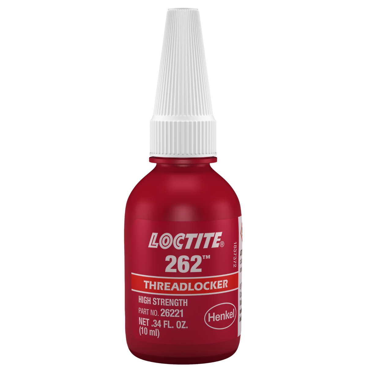 Loctite® 262™ High Strength Red Threadlocker — .34 oz.
