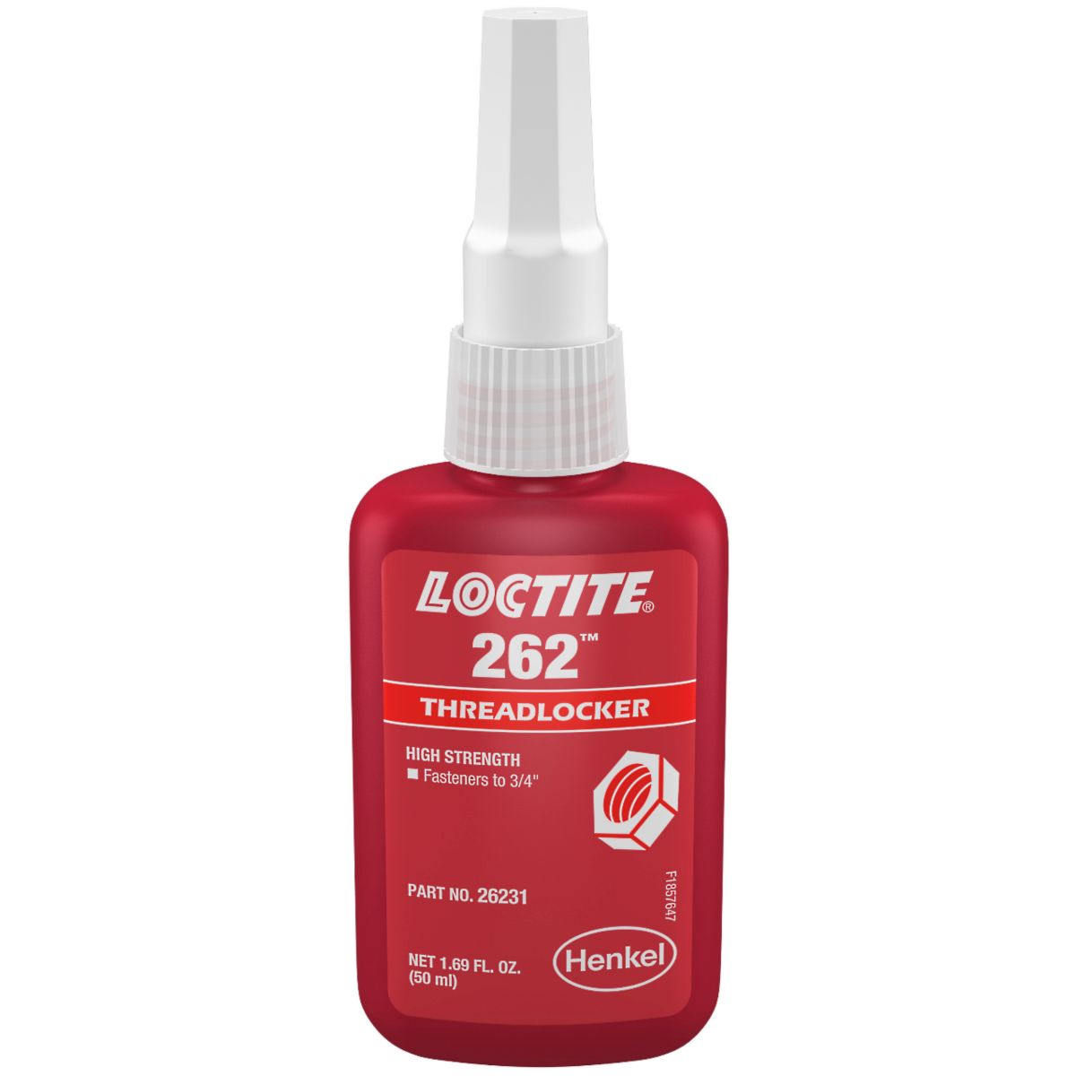 Loctite® 262™ High Strength Red Threadlocker — 1.69 oz.