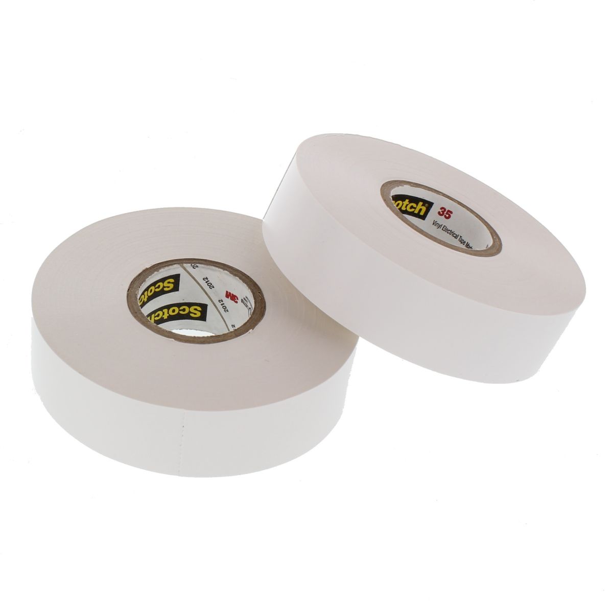 3M™ Electrical Tape — Scotch Premium Colored Vinyl, White