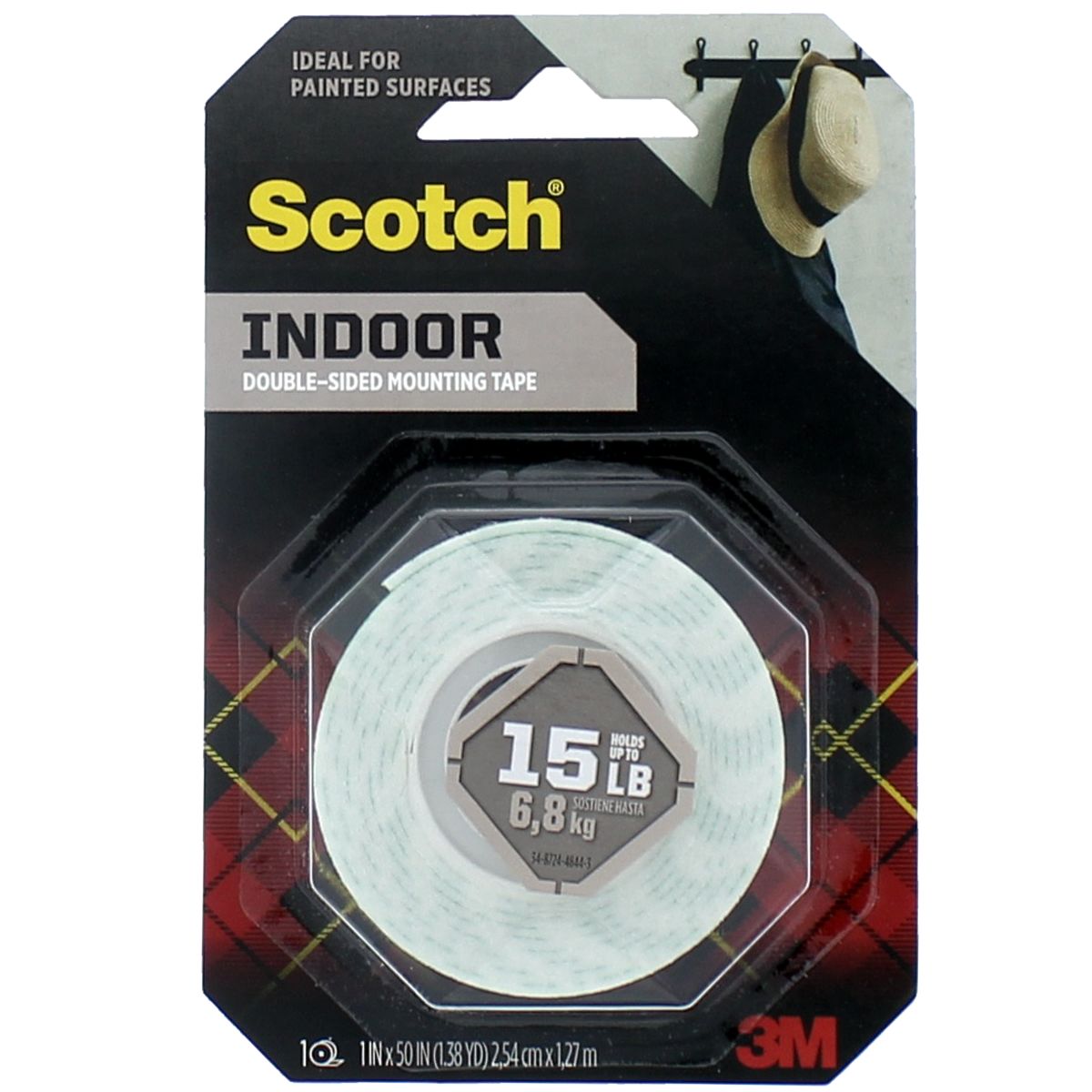 Tacoma Screw Products  3M™ 1 x 50 Indoor Double Sided Mounting Tape