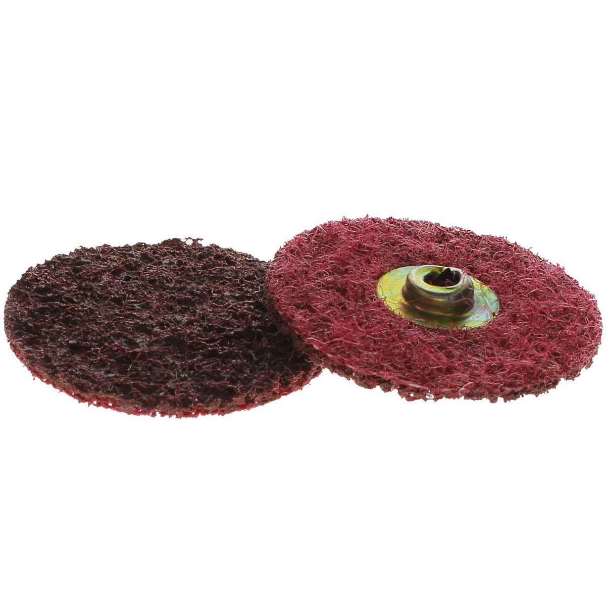 2" TS Quick Change Medium Surface Conditioning and Deburring Disc - Maroon