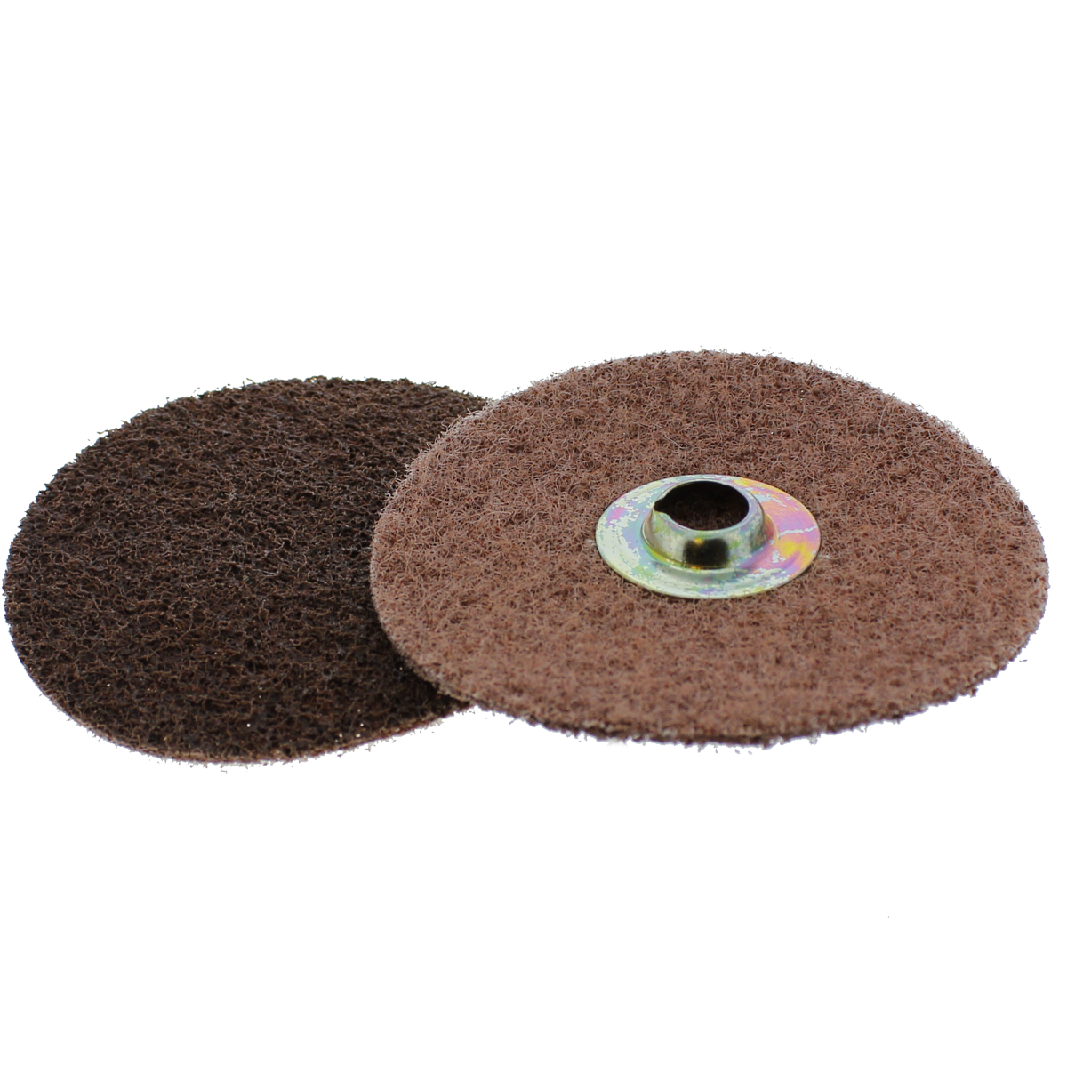 4-1/2"-5/8" -11 TS Quick Change Coarse Surface Conditioning and Deburring Disc - Brown