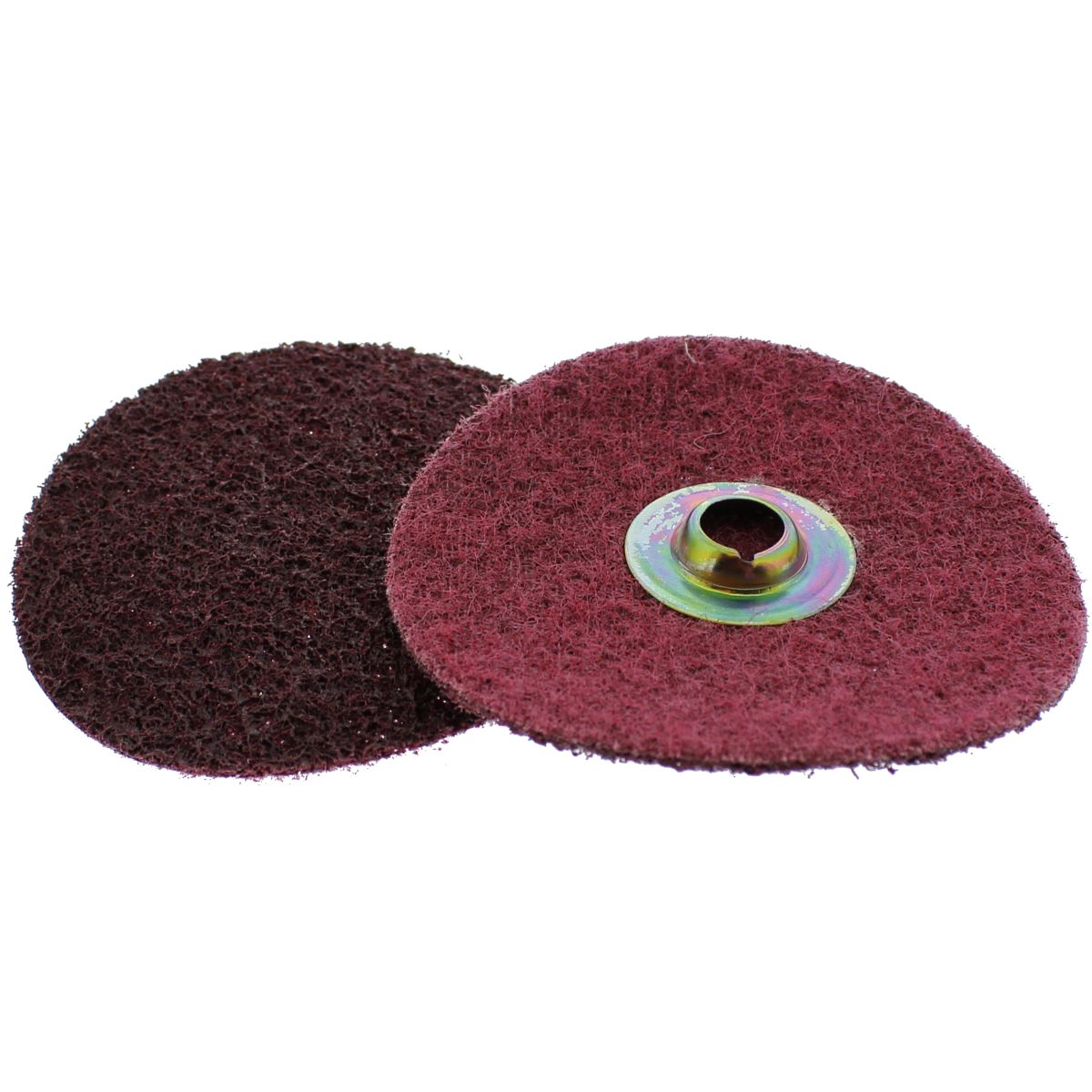 4-1/2"-5/8" -11 TS Quick Change Medium Surface Conditioning and Deburring Disc - Maroon