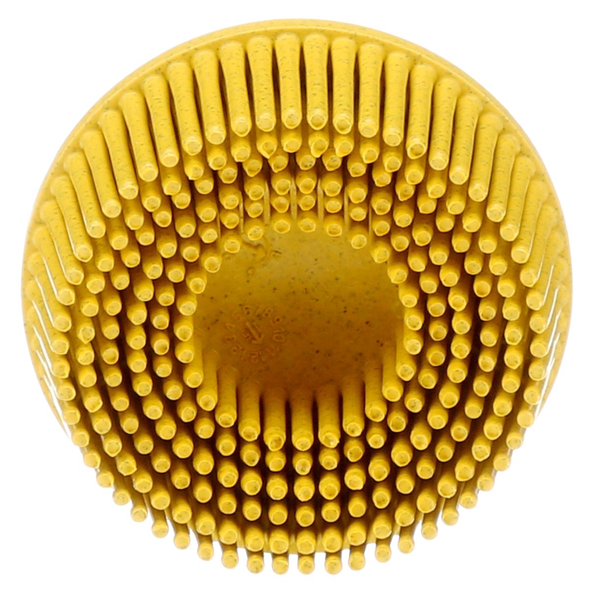 3M 18732 2" 80 - Medium Grit Roloc Roloc Bristle Disc, Yellow