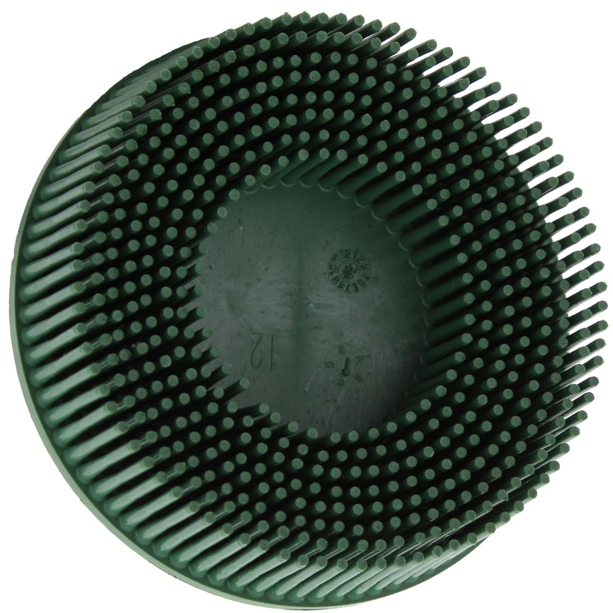 3M 18734 3" 50 - Coarse Grit Roloc Roloc Bristle Disc, Green