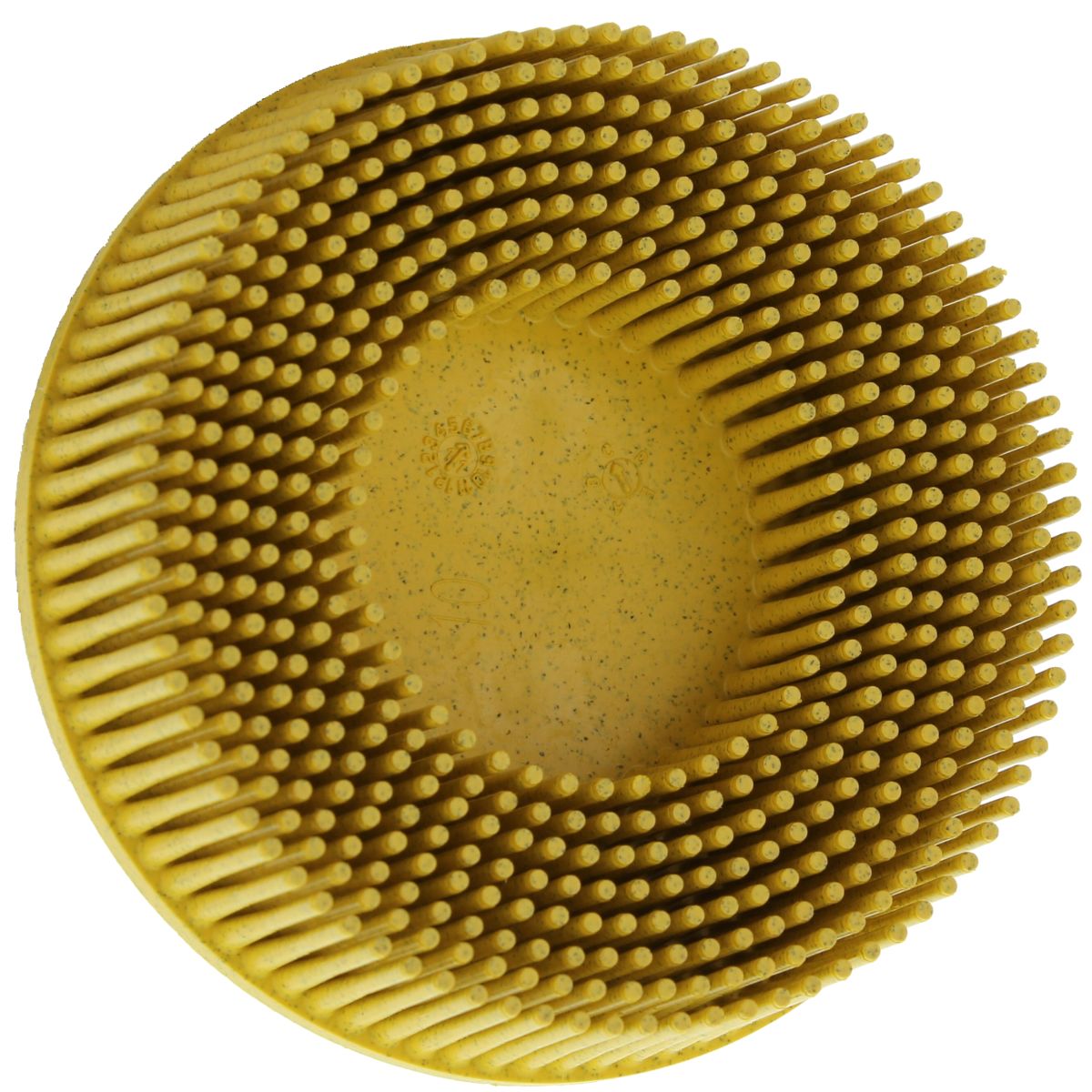 3M 18736 3" 80 - Medium Grit Roloc Bristle Disc, Yellow