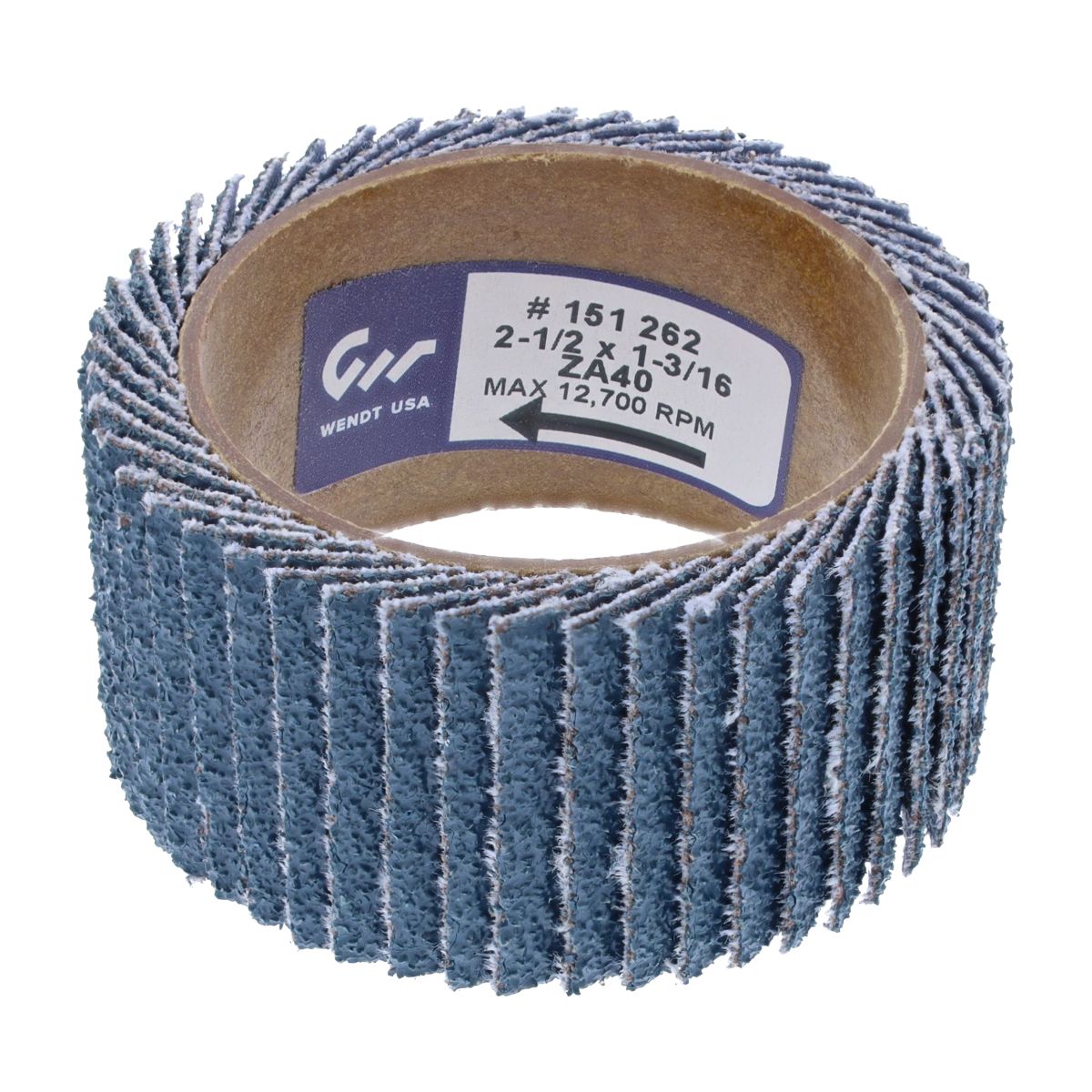 2-1/2" x 1-3/16" 40 Grit Zirconia Flap Band