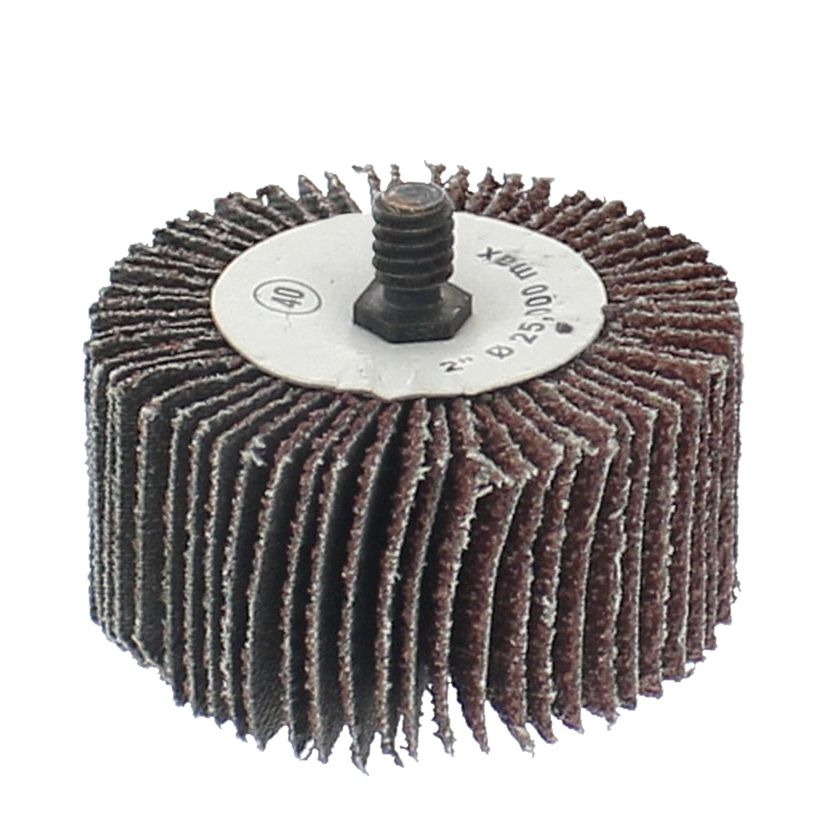 2" x 1" x 1/4" 40 Grit Premium Flap Wheel