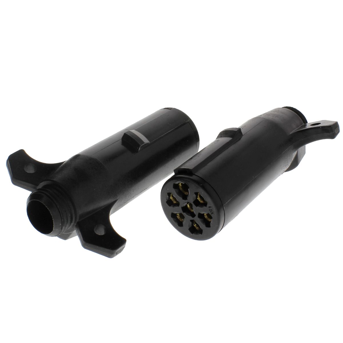 7-Way Plug, glass filled nylon Connector