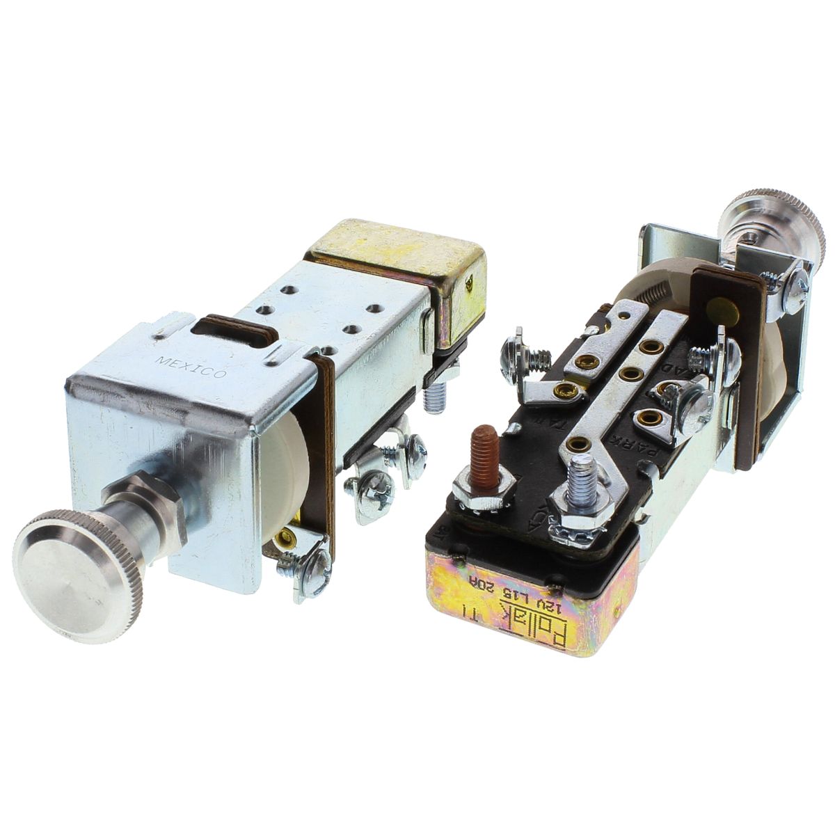 Off-On-On 12V/15 Amp Push-Pull Switch