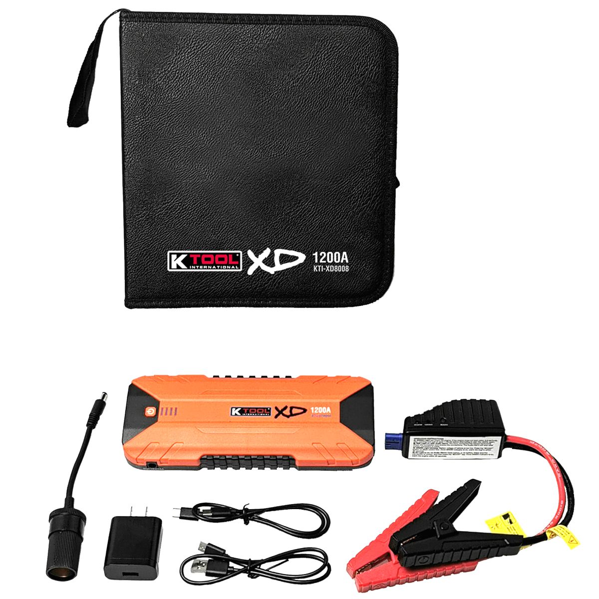 K Tool KTI-XD8008 Jump Starter & Power Supply