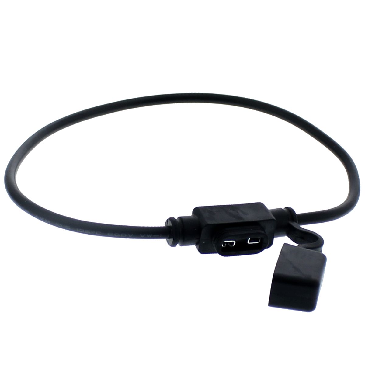 ATM Mini Fuse Holder With Dust Cap 12 GA. 30 AMP