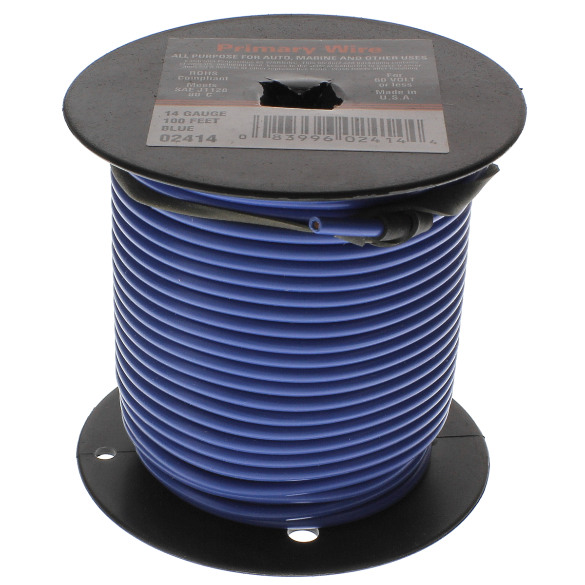 10 AWG x 500 ft. Primary Wire — Single Conductor — Blue