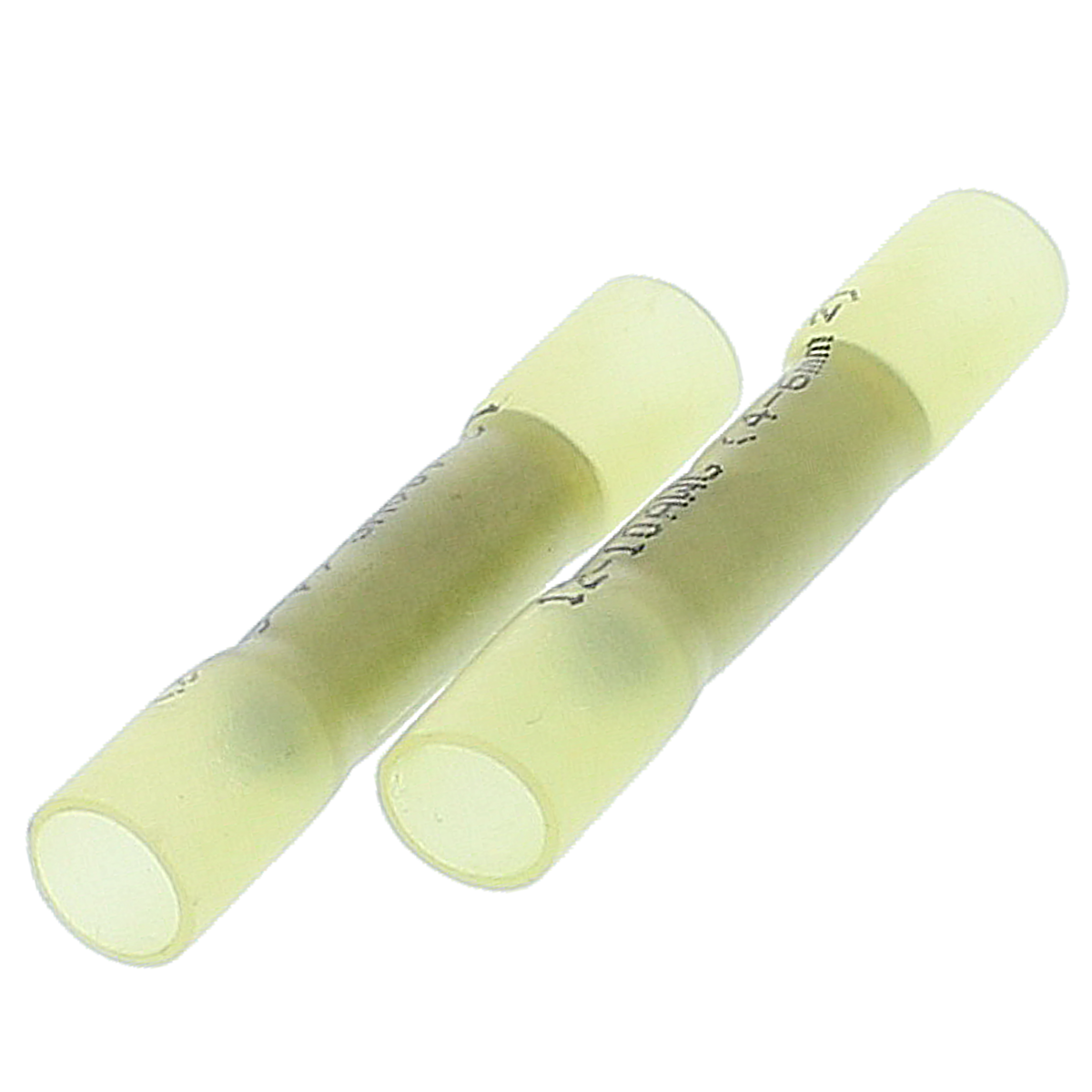 12-10 AWG Yellow Crimp & Seal Butt Connectors, 250/PKG