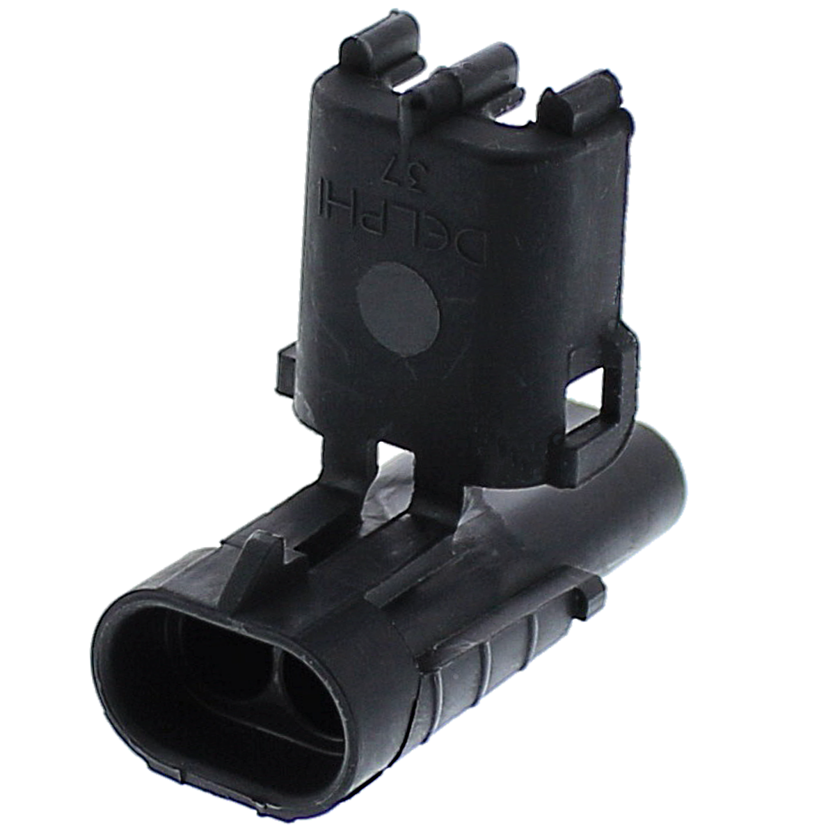 Weather Pack Connector — 2-Cavity Shroud