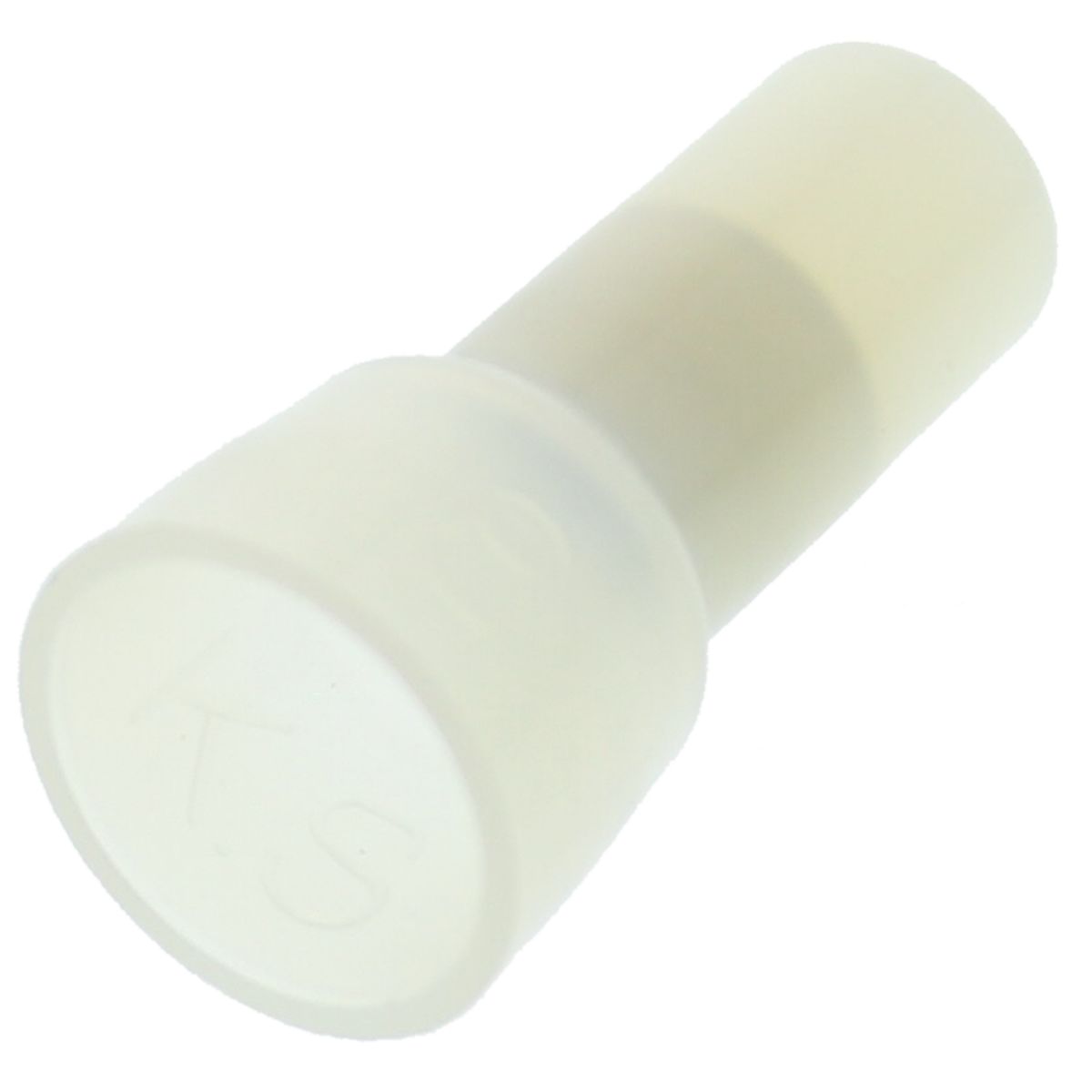 8 AWG Clear Closed End Connectors — Nylon, 25/PKG